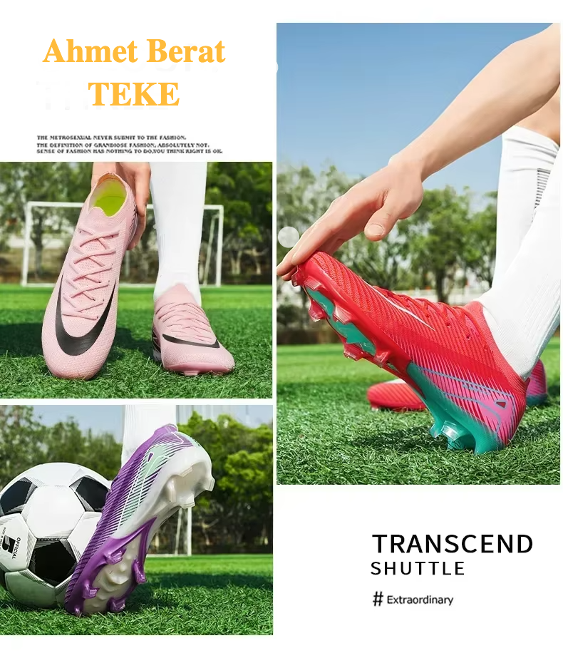 New Men Outdoor Football Boots - Soccer Shoes