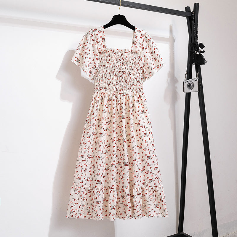 Spring Summer Chiffon Women Dress