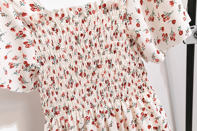Spring Summer Chiffon Women Dress