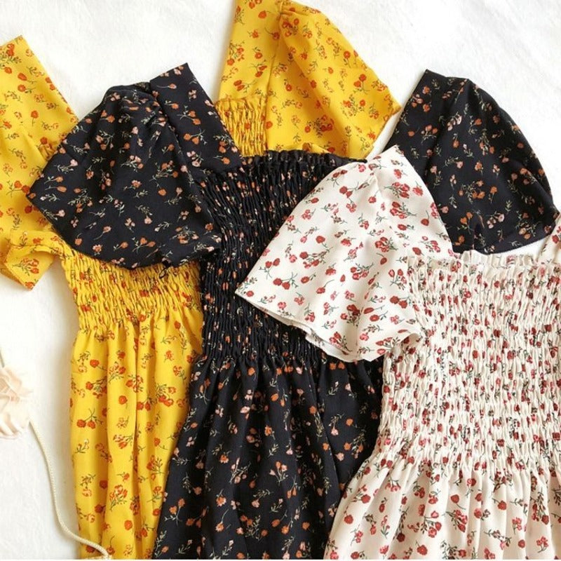 Spring Summer Chiffon Women Dress