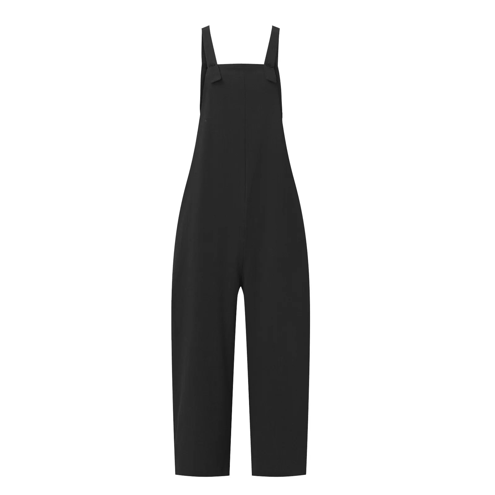 Solid Color Women Loose Cotton