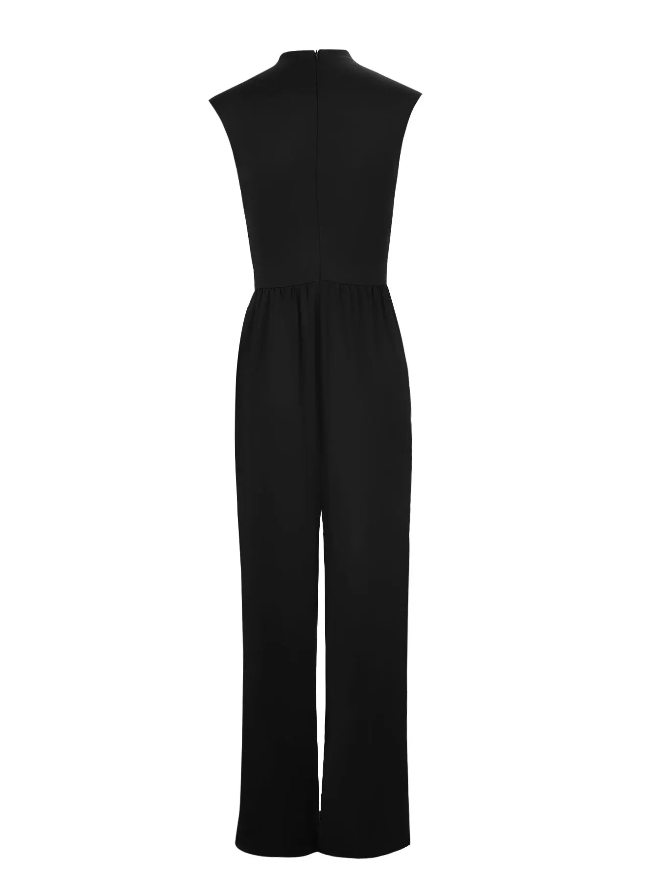 Women's Jumpsuits Summer Gothic Black Sleeveless