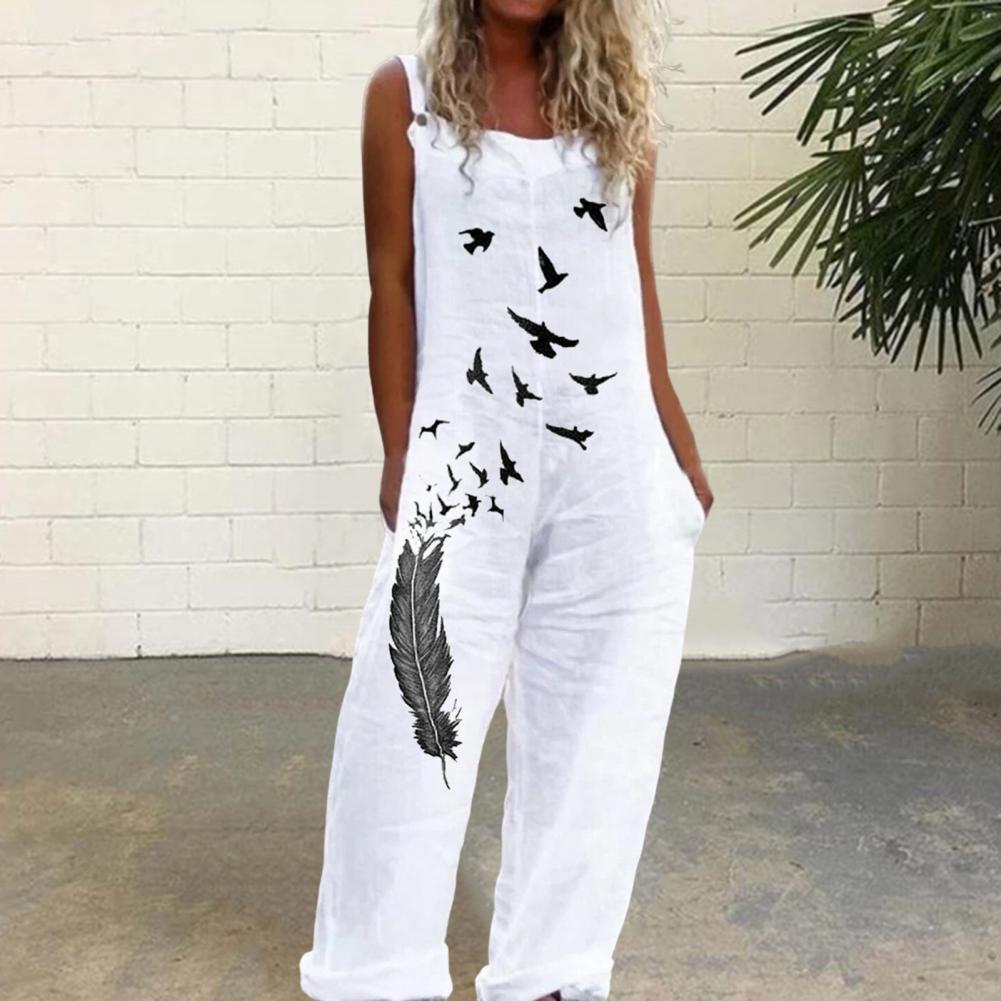 Casual Loose Jumpsuit Women