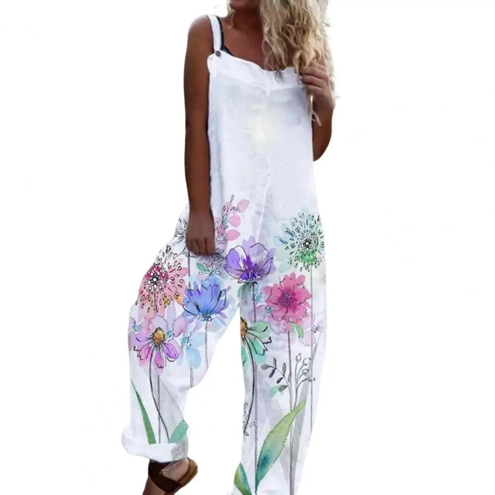 Casual Loose Jumpsuit Women
