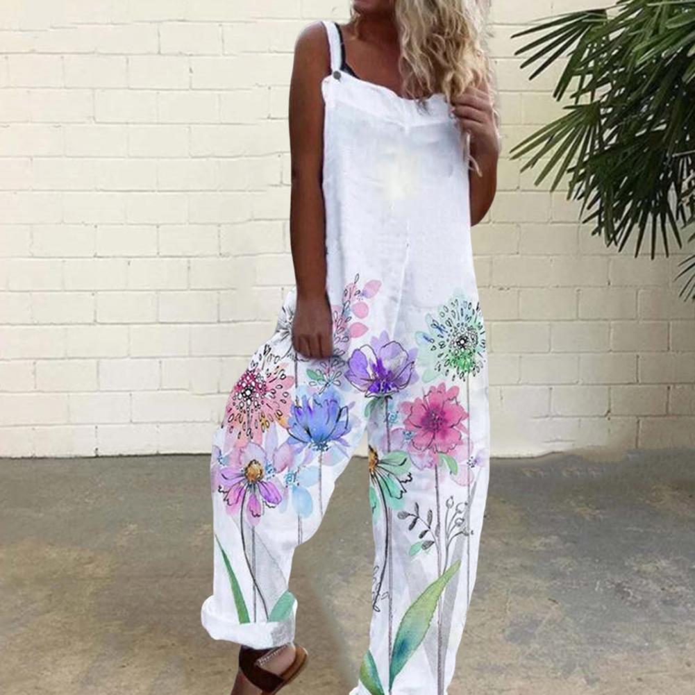 Casual Loose Jumpsuit Women