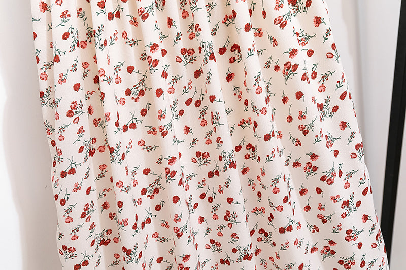 Spring Summer Chiffon Women Dress